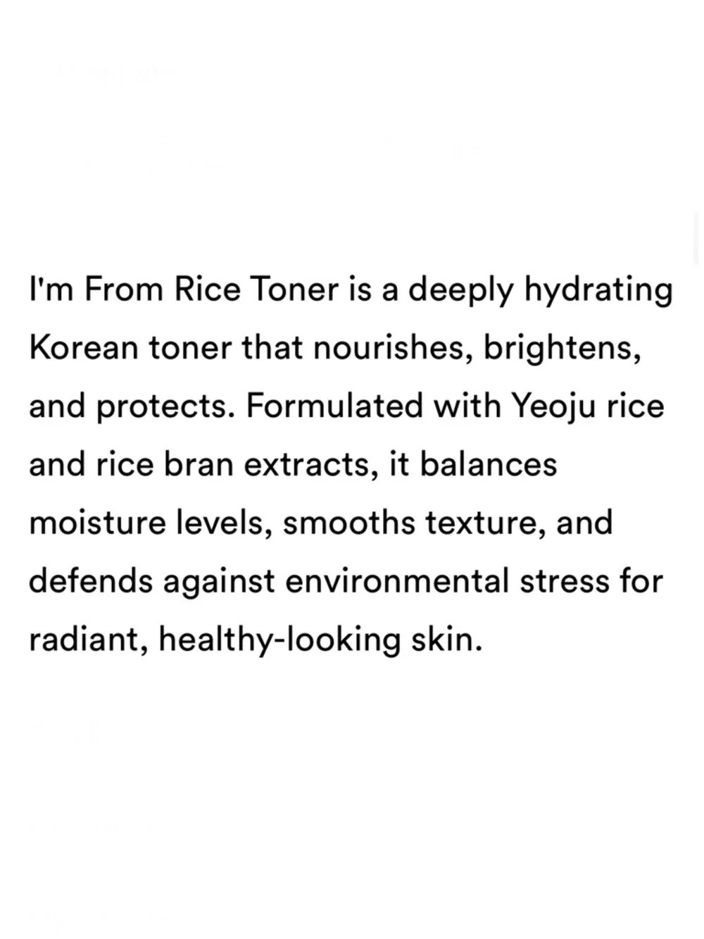 I’m From Rice Toner Mini - Picture 5 of 5